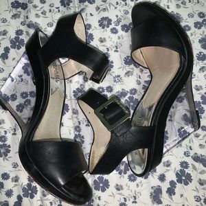 Michael Kors Clear Heel Wedges